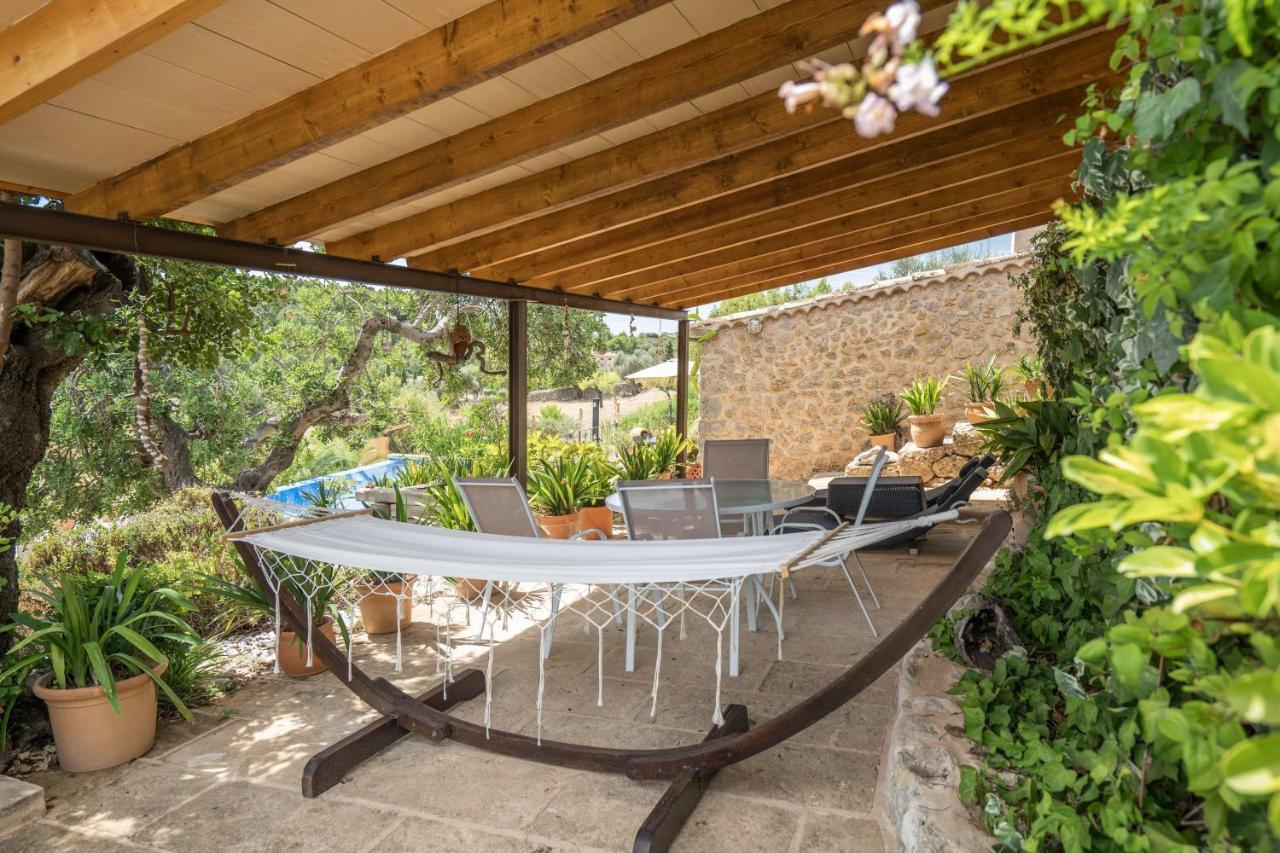 CAN PULIT - finca romántica para 2 con piscina y vistas en Selva  Exterior foto